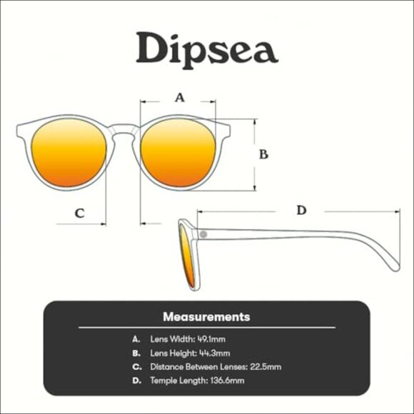 Polarized Recycled Sunglasses, Round Frame, UV Protection, Medium Fit main image 7
